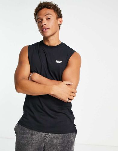 DKNY - Canotta nera-Nero - DKNY Active - Modalova
