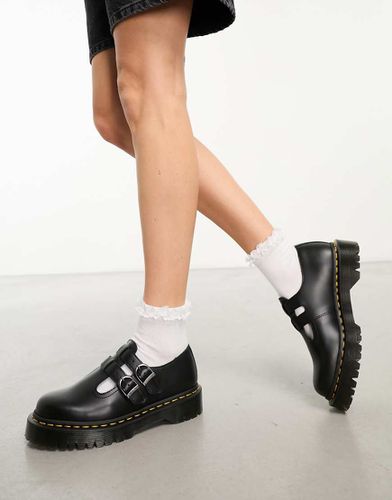 Bex - Scarpe Mary Jane nere in pelle liscia - Dr Martens - Modalova