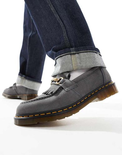 Adrian - Mocassini in nabuk con morsetto - Dr Martens - Modalova