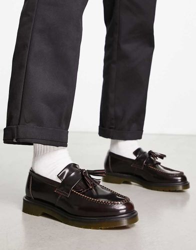 Adrian - Mocassini ciliegia con nappine - Dr Martens - Modalova