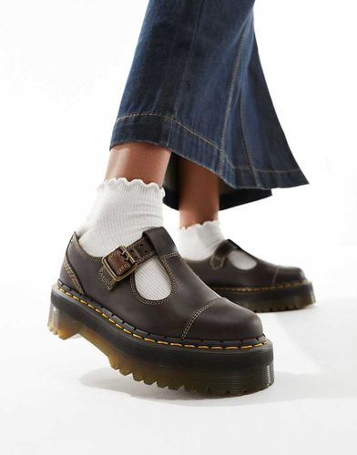 Dr. Martens - Bethan Quad - Scarpe Mary Jane marroni - Dr Martens - Modalova