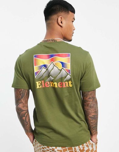 Kass - T-shirt con stampa sul retro - Element - Modalova