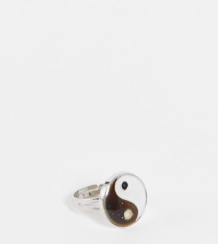 Esclusiva - Mood - Anello regolabile con design yin-yang - Daisy Street - Modalova