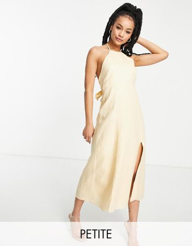 Vestito allacciato al collo e sul retro con spacco - Forever New Petite - Modalova