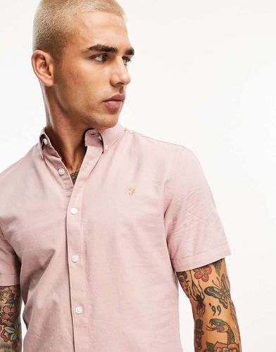 Brewer - Camicia a maniche lunghe scuro - Farah - Modalova