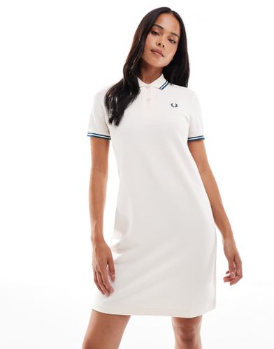Robe à liserés - Pêche clair - Fred Perry - Modalova