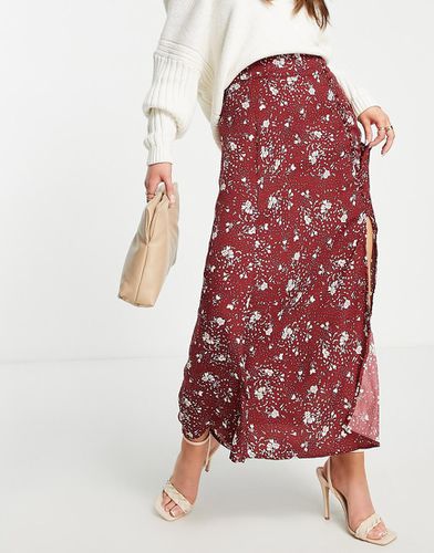 Sammy - Gonna midi con bottoni con motivo a fiori vintage - Free People - Modalova