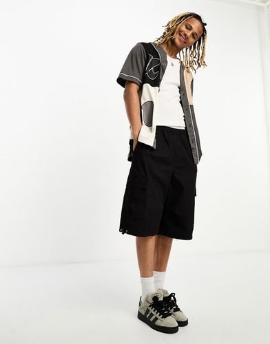 Signature - Maglia stile baseball nera colorblock - Karl Kani - Modalova