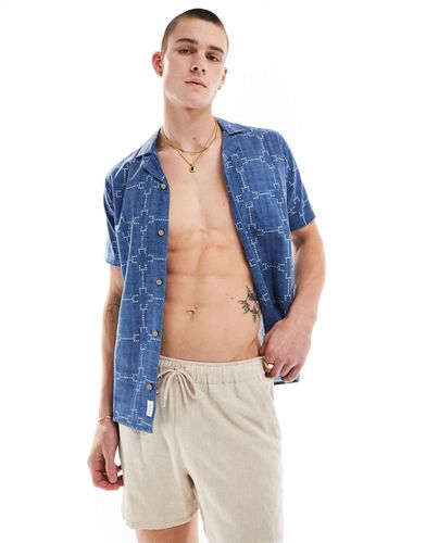 Camicia a maniche corte con stampa - Hollister - Modalova