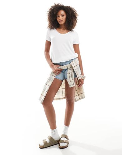 T-shirt décontracté à logo - Hollister - Modalova