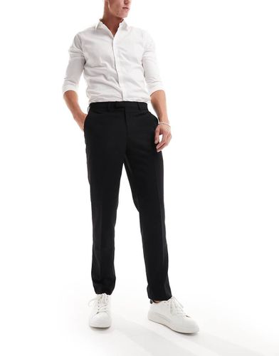 Pantaloni da smoking slim neri - Harry Brown - Modalova