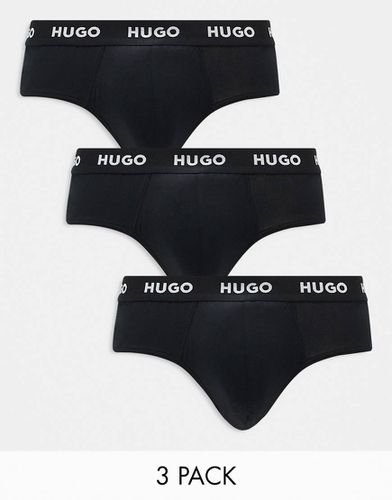 HUGO - Bodywear - Confezione da 3 paia di slip neri - BOSS Bodywear - Modalova