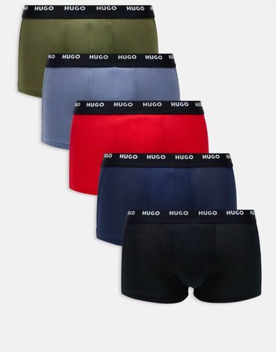 HUGO - Bodywear - Confezione da 5 boxer aderenti - Hugo Red - Modalova