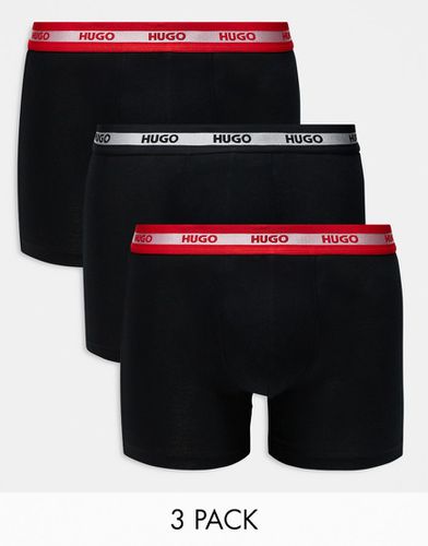 HUGO - Bodywear Planet - Confezione da 3 boxer neri - BOSS Bodywear - Modalova