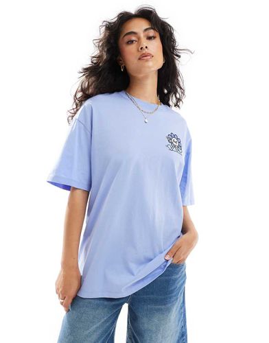 HUGO - T-shirt oversize con grafica - Hugo Blue - Modalova