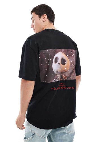 Jack Nightmare Before Christmas - T-shirt oversize nera - Hugo Red - Modalova