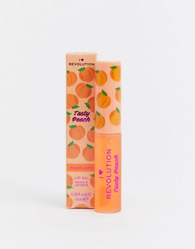 Tasty Peach - Olio per labbra pesca - Juice - I Heart Revolution - Modalova