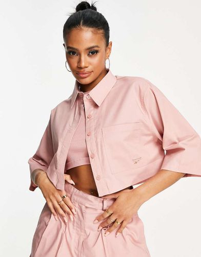 In esclusiva per ASOS - Camicia corta sartoriale - Reebok - Modalova