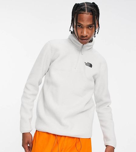 In esclusiva per ASOS - Shispare - Pile accollato bianco con zip corta - The North Face - Modalova