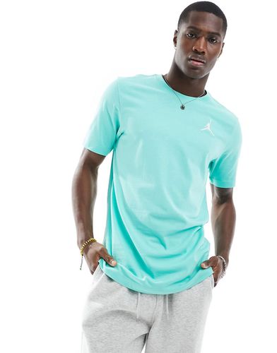 Jumpman - T-shirt color menta con logo piccolo - Jordan - Modalova