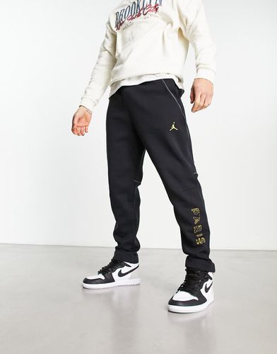 PSG - Joggers neri con logo - Jordan - Modalova