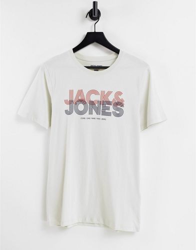 Jack and Jones - T-shirt con logo grande, colore - Jack & Jones - Modalova