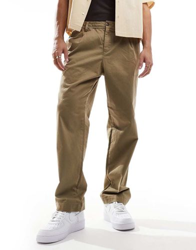 Chino ampi beige con pieghe sul davanti - Jack & Jones - Modalova