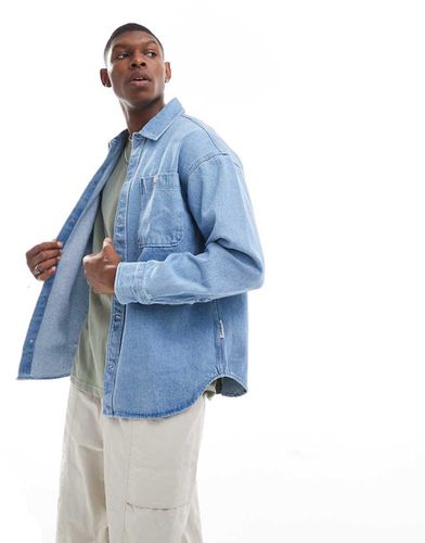 Giacca in denim oversize lavaggio - Jack & Jones - Modalova