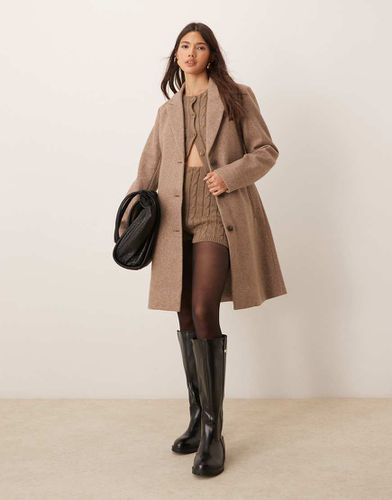 Cappotto taglio lungo beige scuro - JDY - Modalova