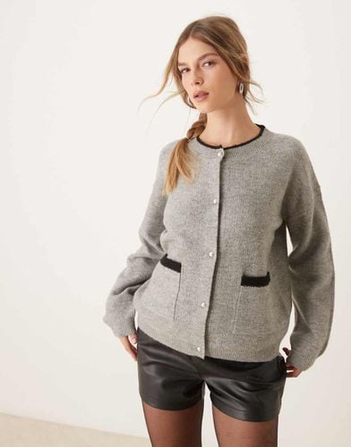 Cardigan con bottoni in perla - JDY - Modalova