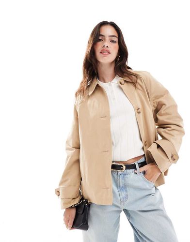 JDY - Trench corto beige-Neutro - JDY - Modalova