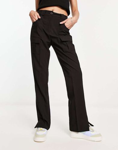 Pantaloni cargo dritti neri - JJXX - Modalova