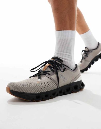 ON - Cloud X 4 - Sneakers da allenamento grigie e nere - On Running - Modalova