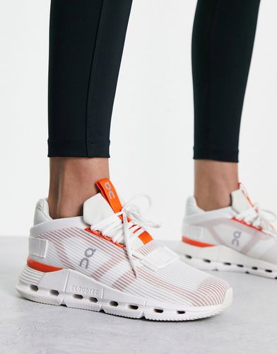 ON - Cloudnova Void - Sneakers bianche e arancioni - On Running - Modalova