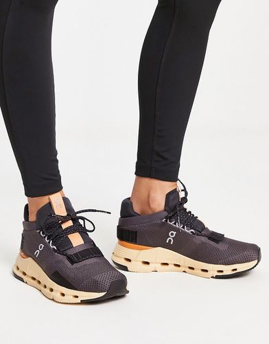 Cloudnova - Sneakers grigie e arancioni - On Running - Modalova