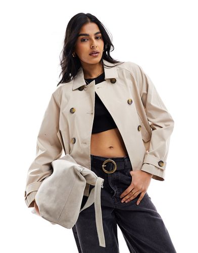 Only - Trench corto beige-Neutro - ONLY - Modalova