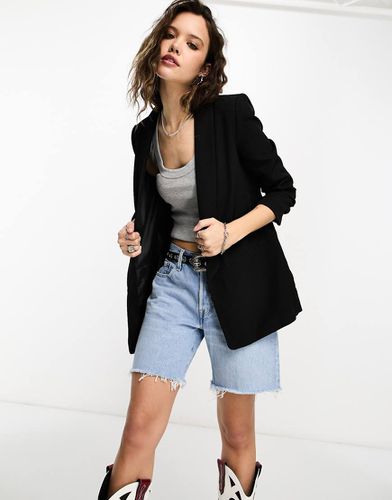 Only - Blazer sartoriale nero - ONLY - Modalova