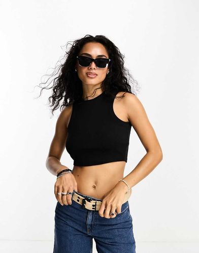 Only - Crop top senza maniche nero - ONLY - Modalova