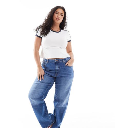 Juicy - Jeans a fondo ampio medio - Only Curve - Modalova