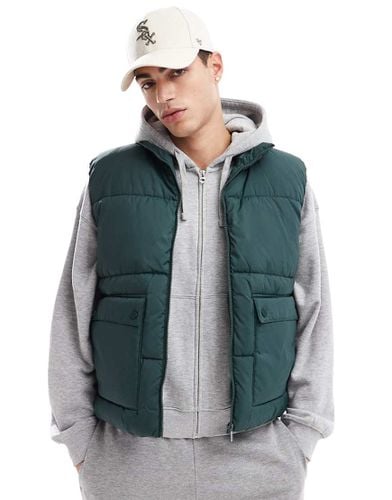 Gilet imbottito trapuntato multitasche - ONLY & SONS - Modalova