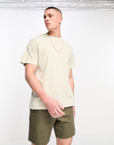 T-shirt beige vestibilità comoda - ONLY & SONS - Modalova