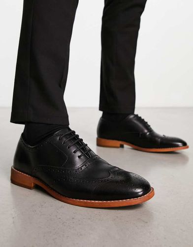 Meanest - Scarpe brogue in pelle nere - Office - Modalova