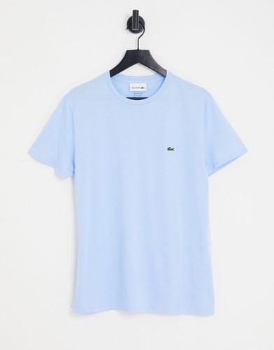 Lacoste - T-shirt blu con logo - Lacoste - Modalova