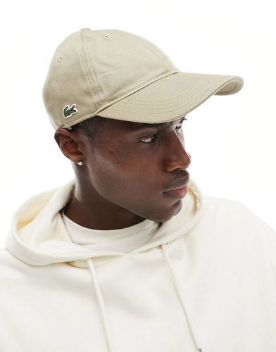 Cappellino beige con logo laterale - Lacoste - Modalova