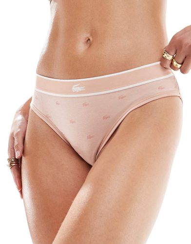 Slip con stampa di coccodrilli - Lacoste - Modalova