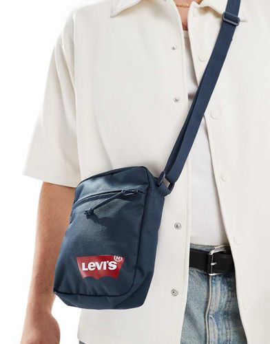 Borsa a tracolla color con logo batwing - Levi's - Modalova