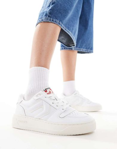 Glide L - Chunky sneakers bianche con etichetta del logo - Levi's - Modalova