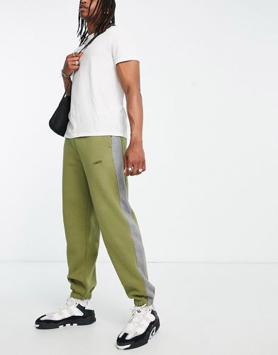 Joggers stile college oliva con riga laterale - Levi's - Modalova