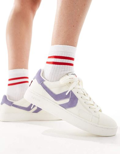 Swift - Sneakers in camoscio sporco e viola - Levi's - Modalova