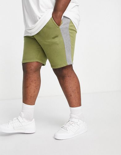 Pantaloncini in jersey oliva con logo piccolo - Levi's - Modalova